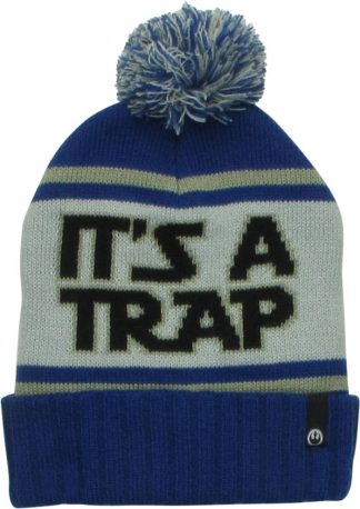 Star Wars It's A Trap Cuff Pom Beanie