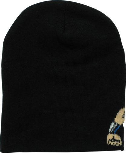 Wonder Woman Pose Jacquard Knit Slouch Beanie - Image 2