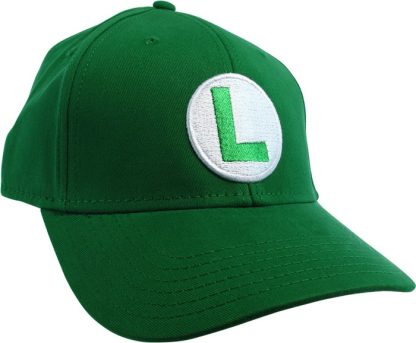 Super Mario Luigi Logo Green Flex Hat - Image 2