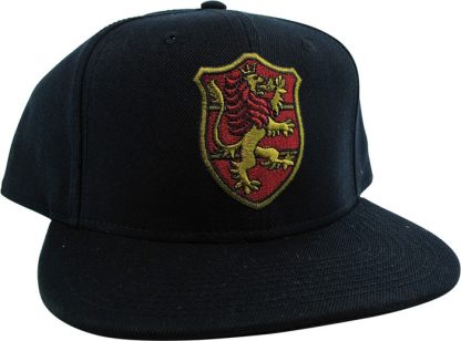 Black Clover Crimson Lion Crest Snapback Hat - Image 2