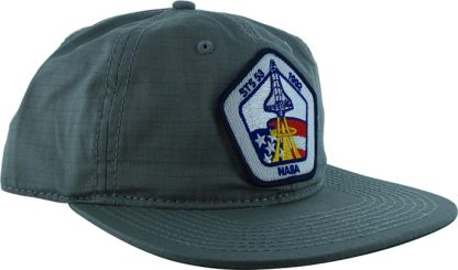 NASA STS-53 Discovery Mission Gray Snapback Hat - Image 2