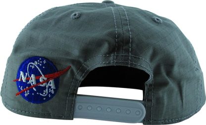 NASA STS-53 Discovery Mission Gray Snapback Hat - Image 3