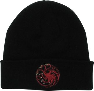 Game of Thrones Targaryen House Sigil Cuff Beanie