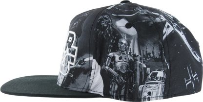 Star Wars New Hope Poster Montage Snapback Hat - Image 2