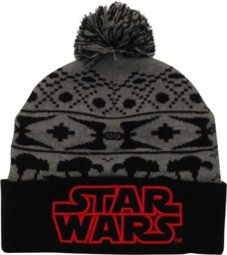 Star Wars Name Imperial Forces Cuff Pom Beanie