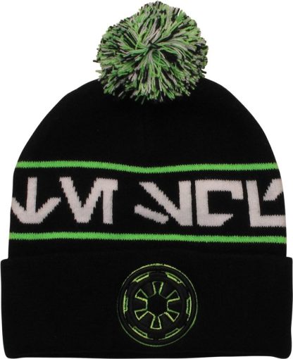 Star Wars Rogue One Imperial Cog Cuff Pom Beanie
