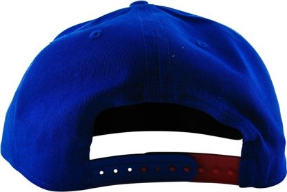 Super Mario Hero Outlines Blue Snapback Youth Hat - Image 3