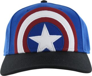 Captain America Shield Stitch Snap Hat