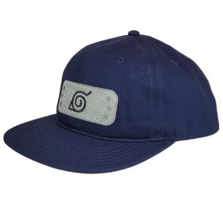 Naruto Leaf Village Embroidered Snap Hat