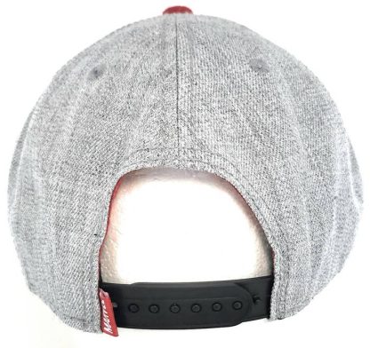 Deadpool Mask Emblem Snapback Hat - Image 3