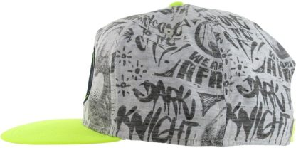 Batman Logo Text Dye Snapback Youth Hat - Image 2