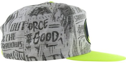 Batman Logo Text Dye Snapback Youth Hat - Image 4