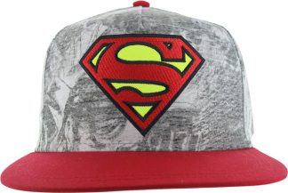 Superman Logo Crown Dye Snapback Youth Hat