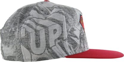 Superman Logo Crown Dye Snapback Youth Hat - Image 4