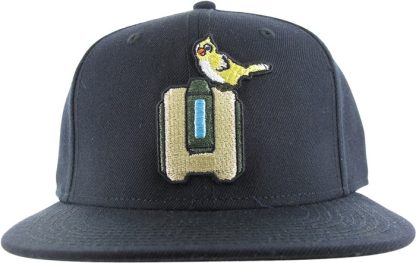 Overwatch Bastion Ganymede Black Snapback Hat