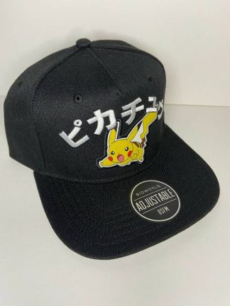 Pokemon Pikachu Kanji Snap Hat