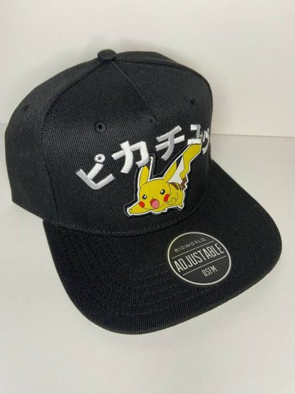 Pokemon Pikachu Kanji Snap Hat