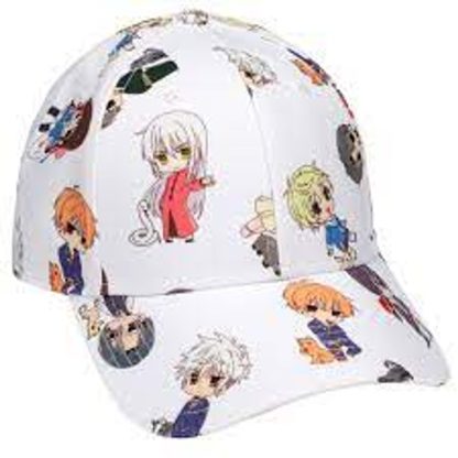 Fruits Basket Chibi Aop Curved Hat