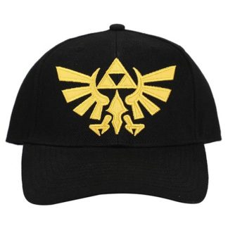 Zelda Hyrule Crest Blk Hat