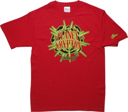 Superman Planet Krypton Central City T-Shirt - Image 2