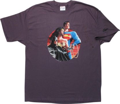 Justice League Trio Profile T-Shirt - Image 2