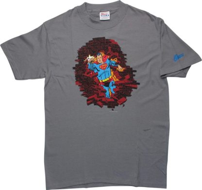 Superman Classic Brick Smash T-Shirt - Image 2