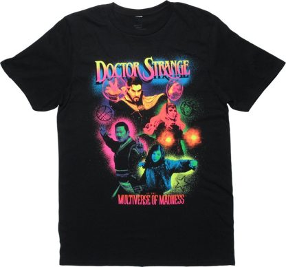 Doctor Strange Multi Madness Neon Splat T-Shirt