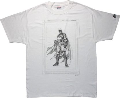 Batman Raw Jim Lee T-Shirt