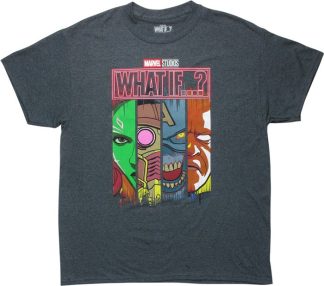 Marvel What If Close Up Panels T-Shirt