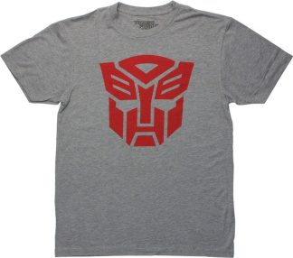 Transformers Autobot Logo Gray T-Shirt