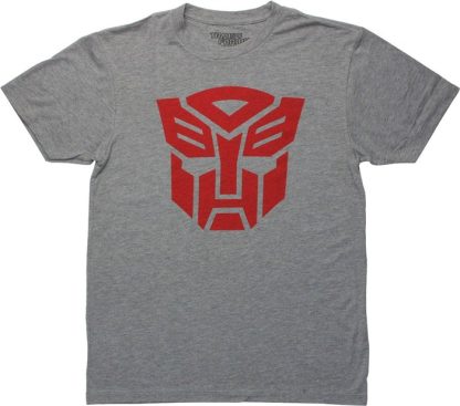 Transformers Autobot Logo Gray T-Shirt