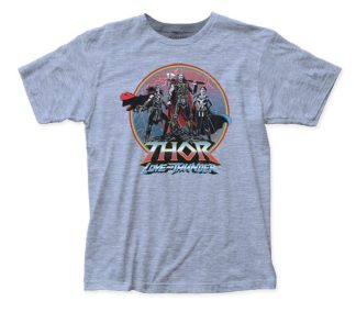 Thor Love Thunder Trio Circle T-Shirt