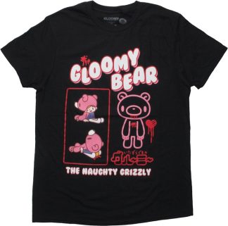 Gloomy Bear The Naughty Grizzly T-Shirt