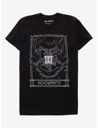 Harry Potter Hogwarts Tarot Card T-Shirt