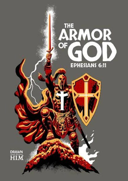 Spiritual Warrior- Armor of God T-Shirt - Image 2