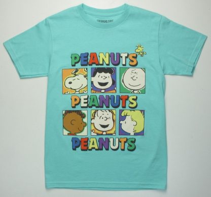 Peanuts Snoopy and Friends Mint T-Shirt