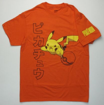 Pokemon Pikachu Charge Kanji T-Shirt - Image 2
