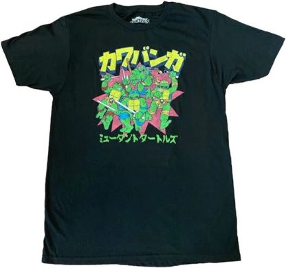 Ninja Turtles Retro Kanji T-Shirt