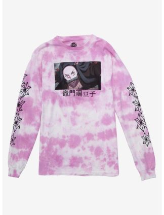 Demon Slayer Nezuko Kanji Long Sleeve T-Shirt