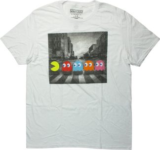 Pacman Ghost Street Crossing T-Shirt
