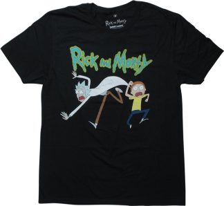 Rick And Morty Running T-Shirt