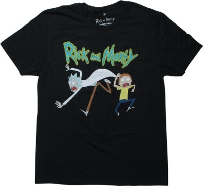 Rick And Morty Running T-Shirt
