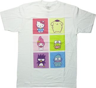 Hello Kitty Colorful Squares T-Shirt
