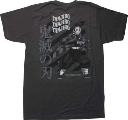 Demon Slayer Tanjiro Tonal T-Shirt - Image 2