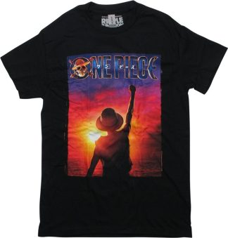 One Piece Luffy Teaser Poster T-Shirt