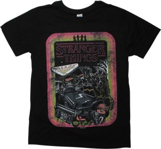 Stranger Things Arcade Collage T-Shirt