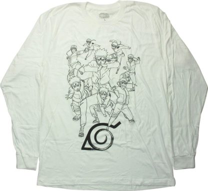 Naruto Hidden Leaf Sketch T-Shirt