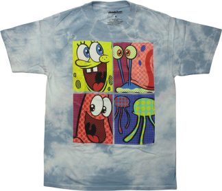 Spongebob Comic Tie Dye T-Shirt