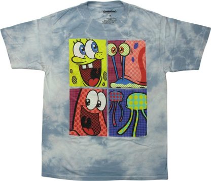 Spongebob Comic Tie Dye T-Shirt