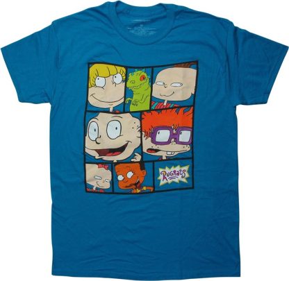 Rugrats Face Panels T-Shirt
